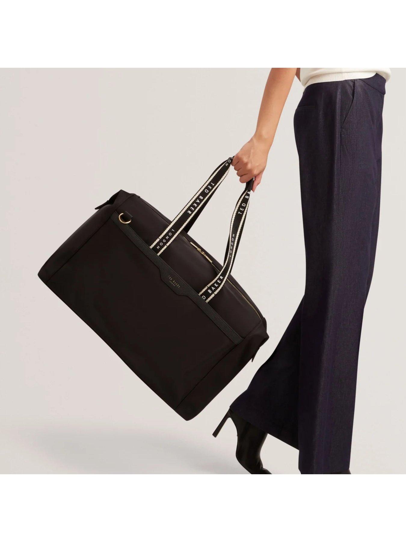 Image 4 of 4 of Ted Baker Icon Travel Black Cabin Holdall