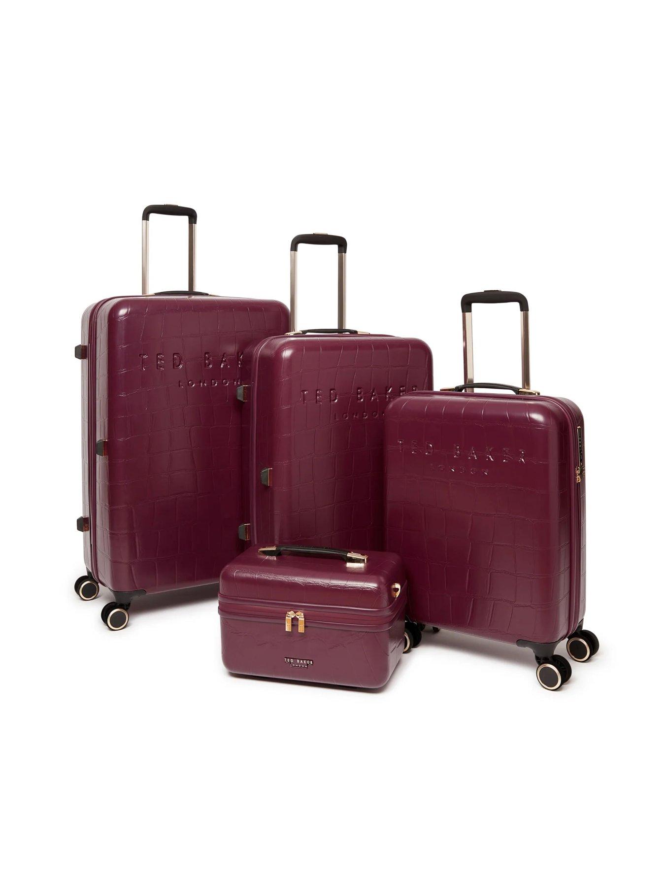 Image 5 of 5 of Ted Baker Plum Medium Suitcase