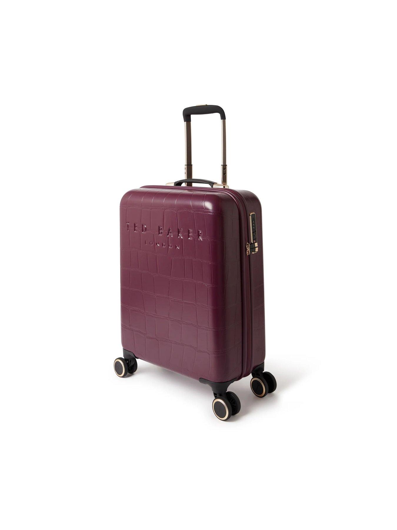 Image 2 of 6 of Ted Baker Plum Cabin Suitcase