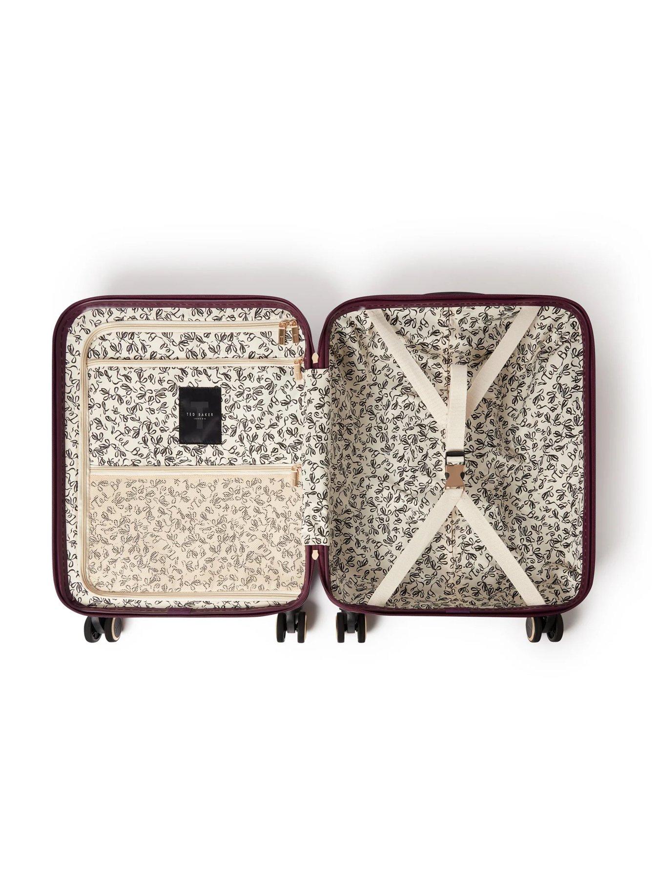 Image 3 of 6 of Ted Baker Plum Cabin Suitcase