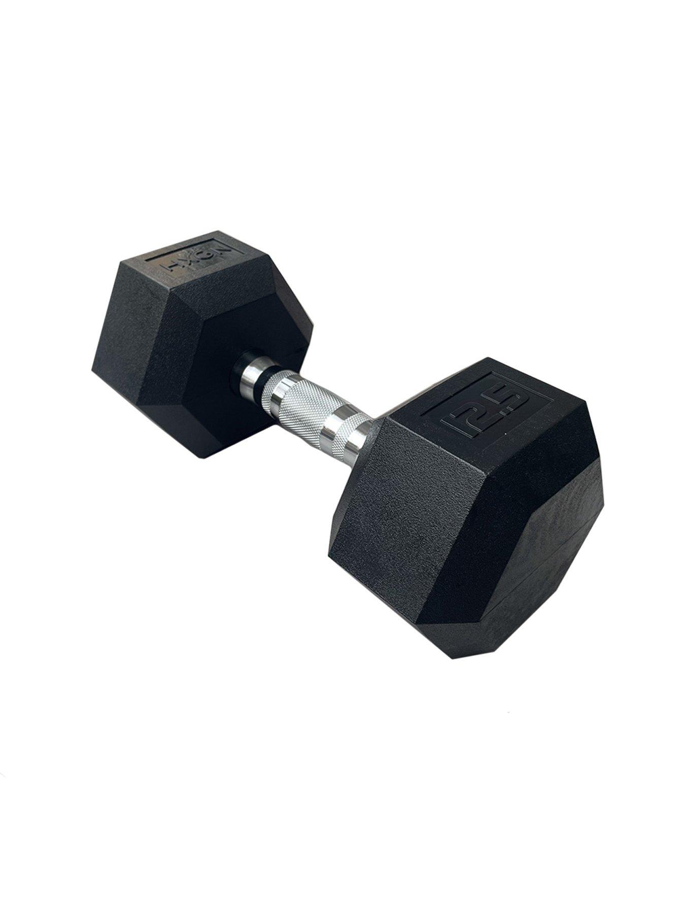 Image 2 of 6 of HXGN HXGN Pro Hex Dumbbells 2 x 12.5kg