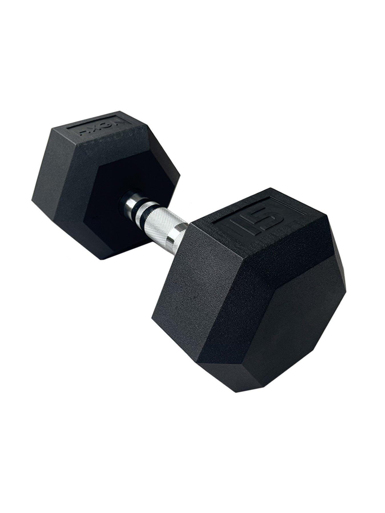 Image 2 of 6 of HXGN HXGN Pro Hex Dumbbells 2 x 15kg