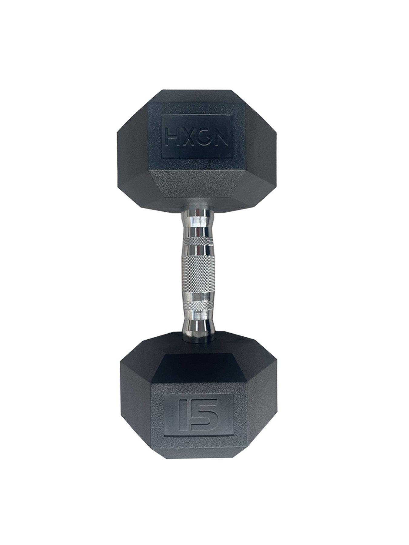 Image 6 of 6 of HXGN HXGN Pro Hex Dumbbells 2 x 15kg