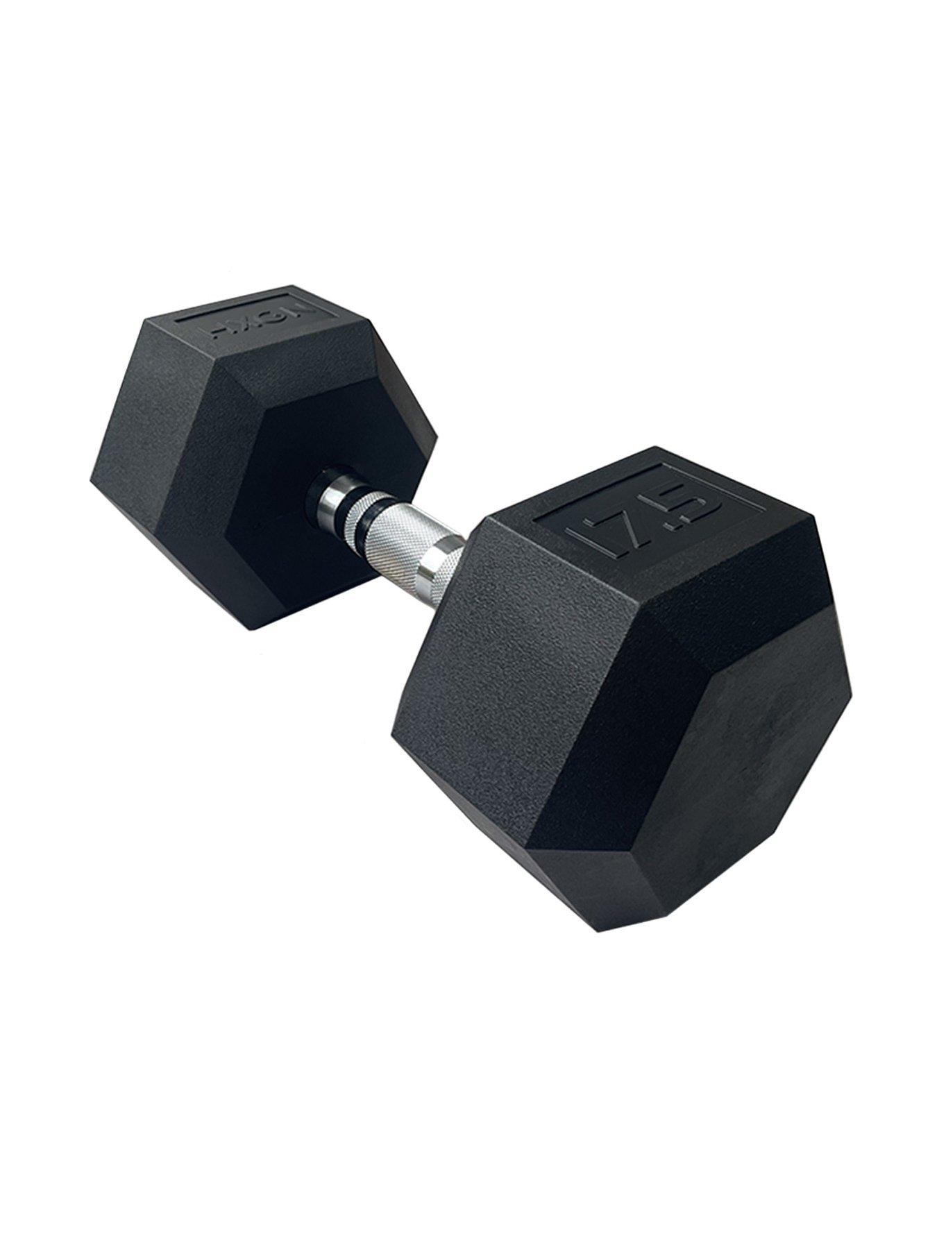 Image 2 of 6 of HXGN HXGN Pro Hex Dumbbells 2 x 17.5kg