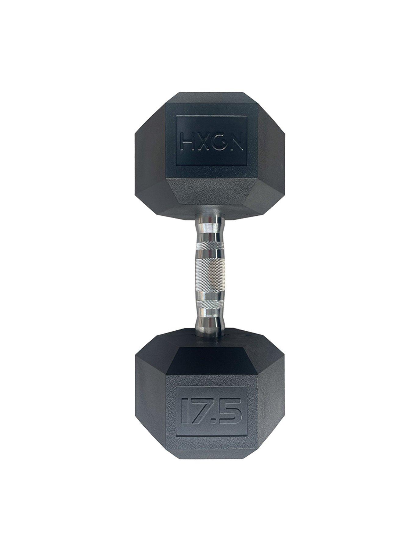 Image 6 of 6 of HXGN HXGN Pro Hex Dumbbells 2 x 17.5kg