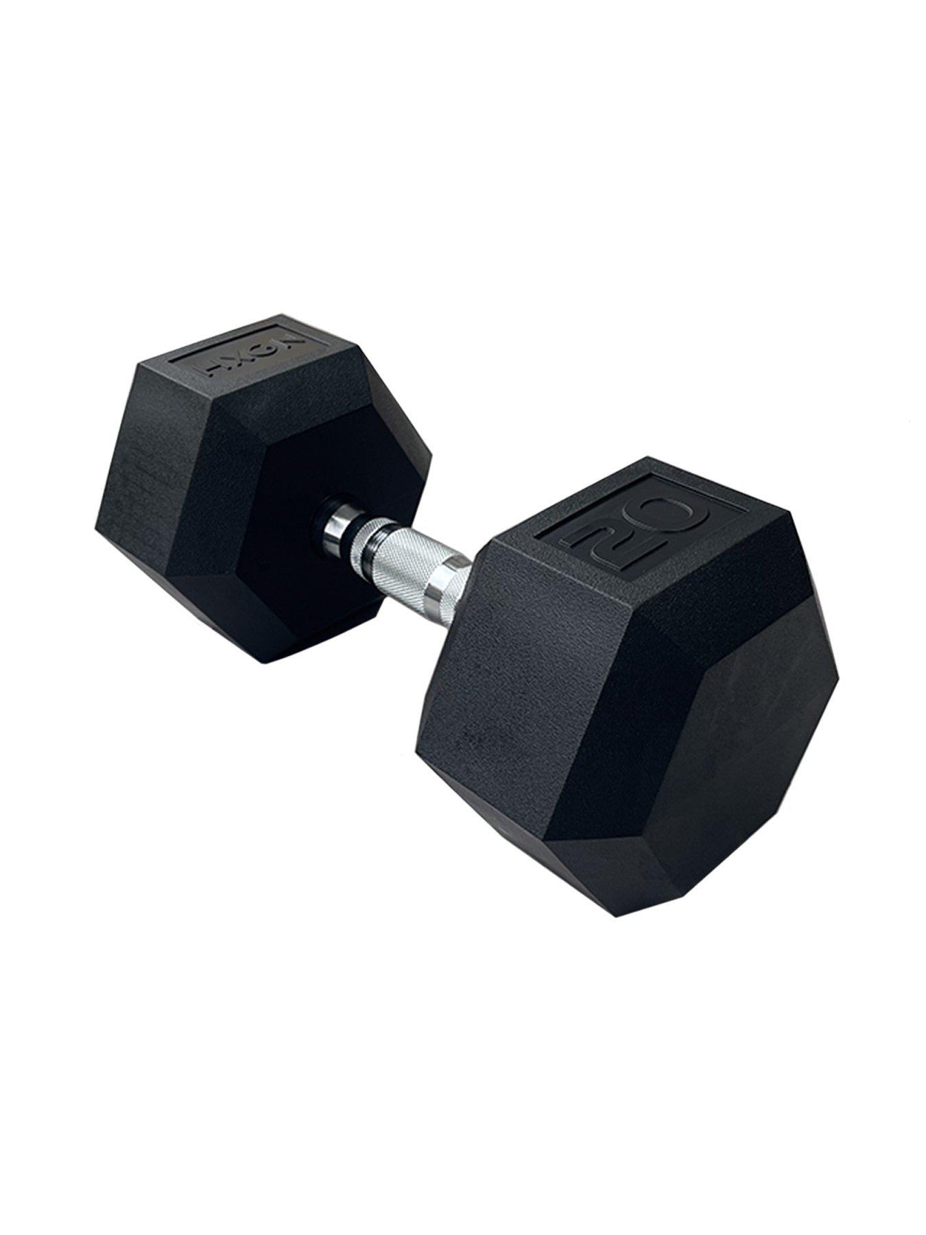 Image 2 of 6 of HXGN HXGN Pro Hex Dumbbells 2 x 20kg