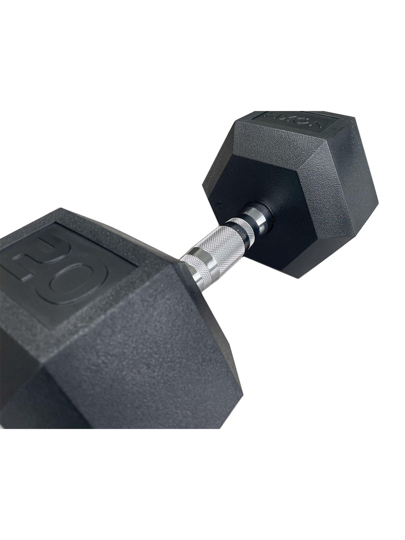 Image 3 of 6 of HXGN HXGN Pro Hex Dumbbells 2 x 20kg