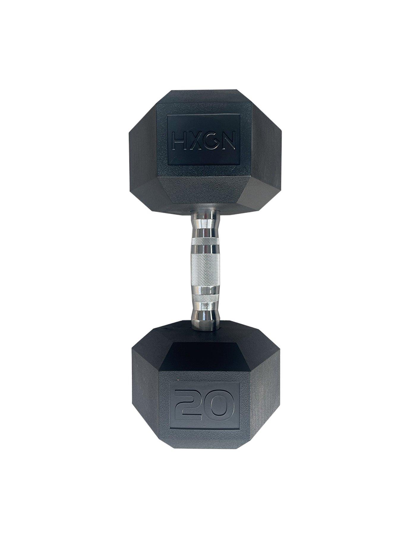 Image 6 of 6 of HXGN HXGN Pro Hex Dumbbells 2 x 20kg