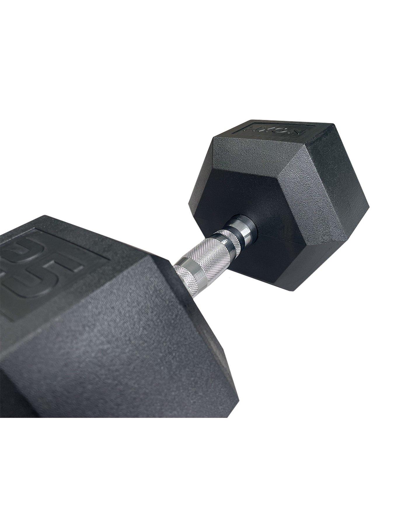 Image 3 of 6 of HXGN HXGN Pro Hex Dumbbells 2 x 25kg