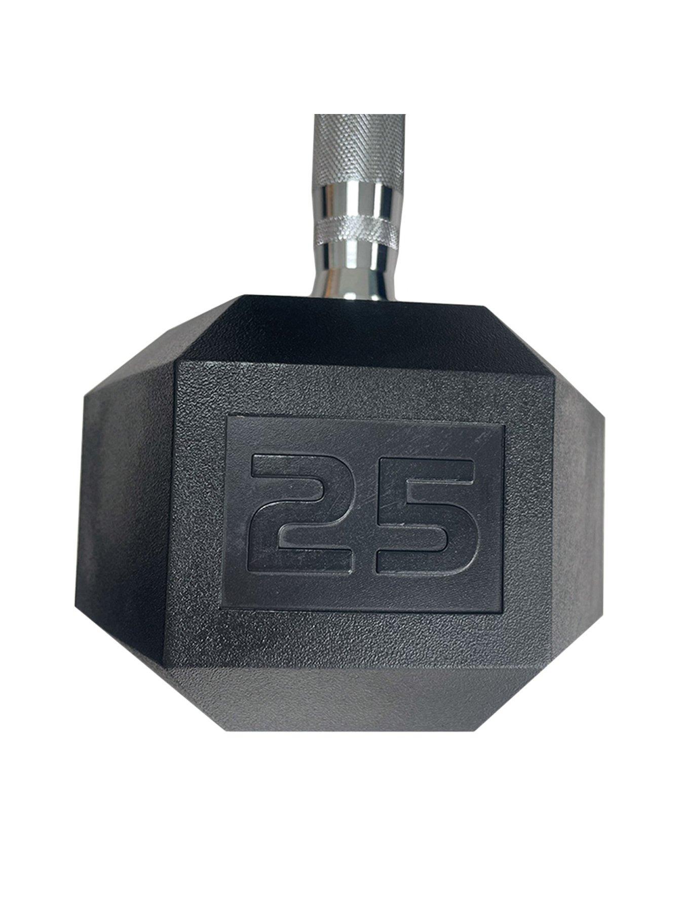 Image 5 of 6 of HXGN HXGN Pro Hex Dumbbells 2 x 25kg