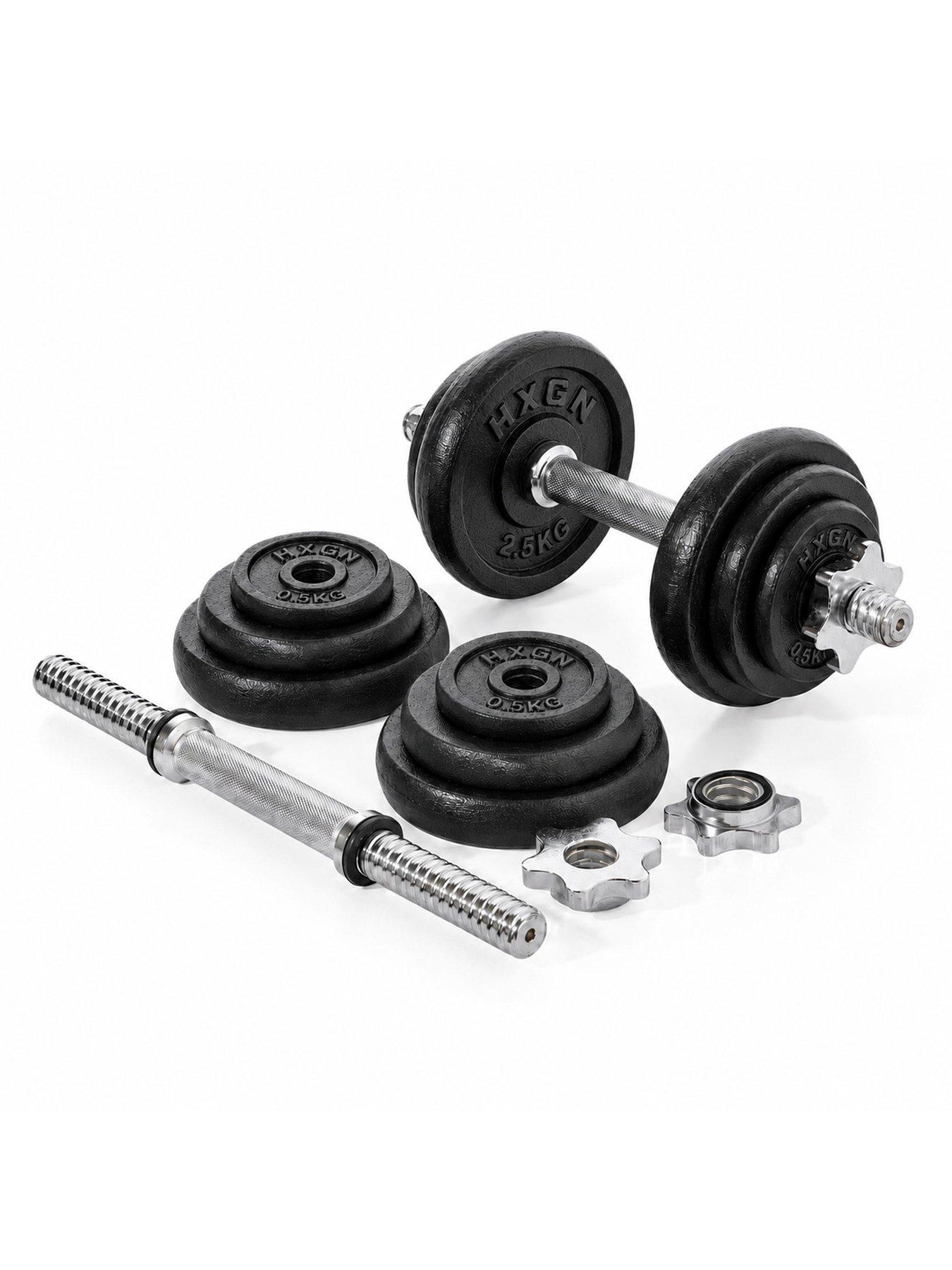 Image 5 of 7 of HXGN HXGN 20kg Cast Iron Dumbbell Weight Set