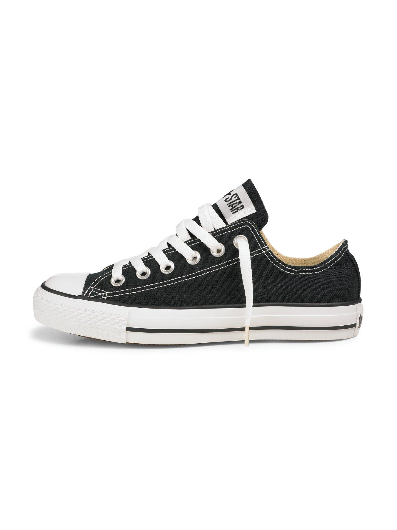 very black converse