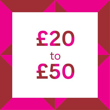 Gifts £20 to £50
