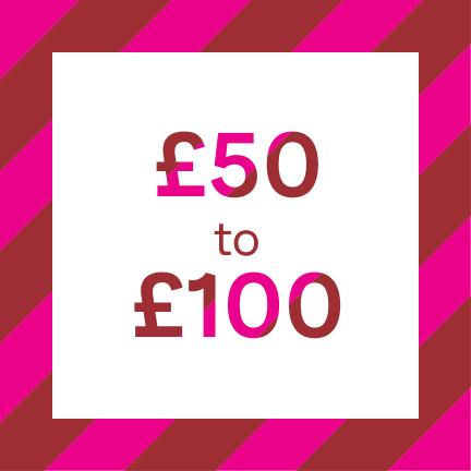 Gifts £50 to £100