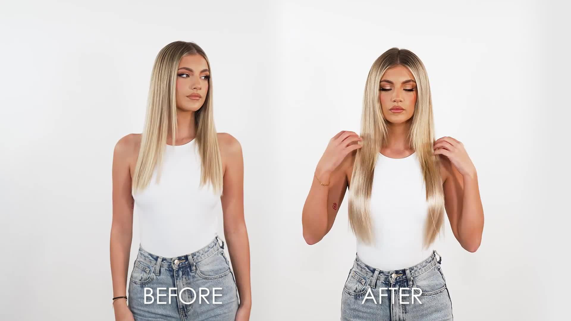 Image thumbnail 5 of 5 of Beauty Works 20" Instant Clip-In Hair Extensions