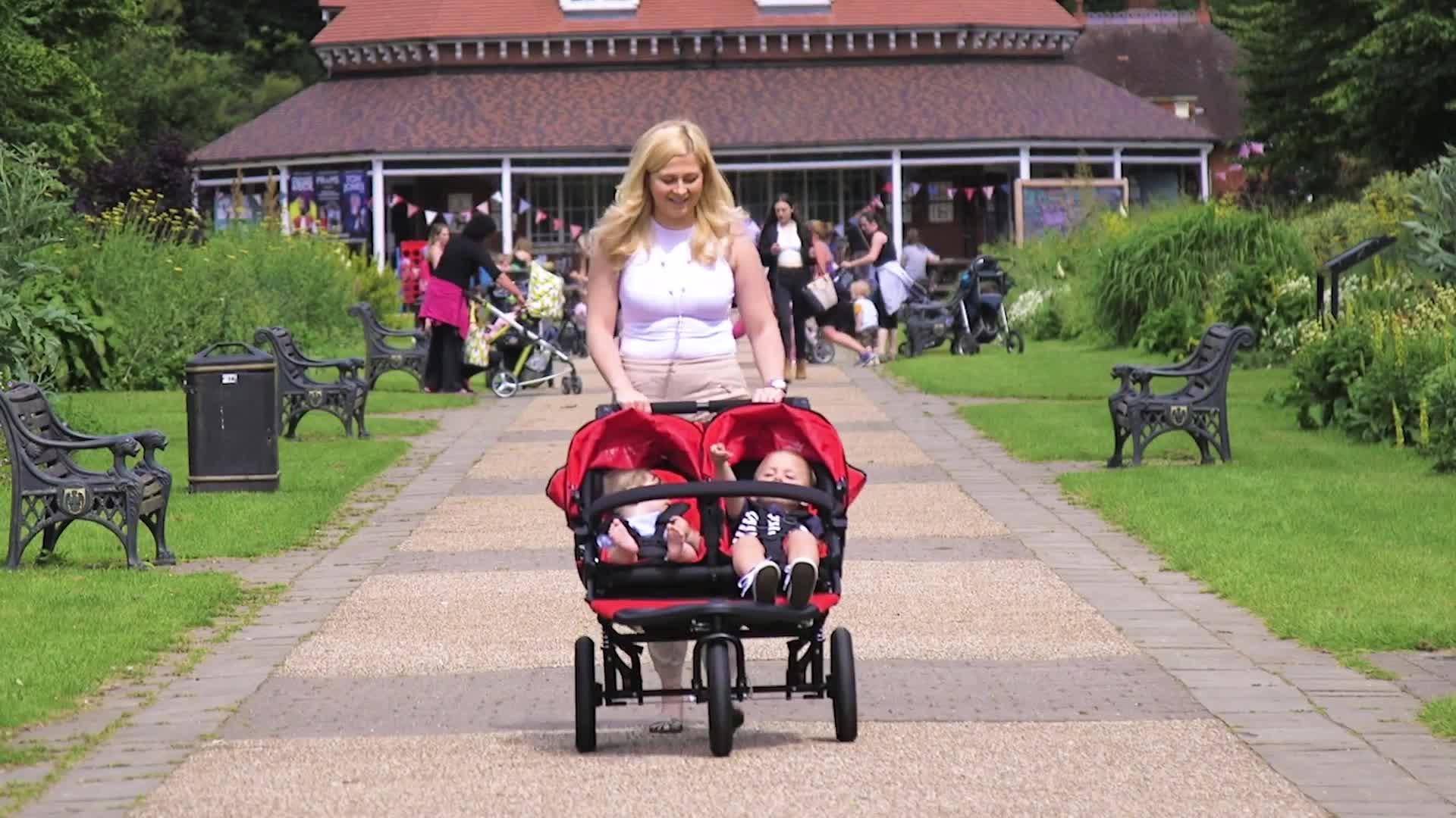 out n about nipper double buggy