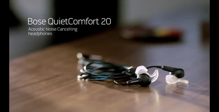 Bose Quietcomfort 20 Acoustic Noise Cancelling In Ear Headphones