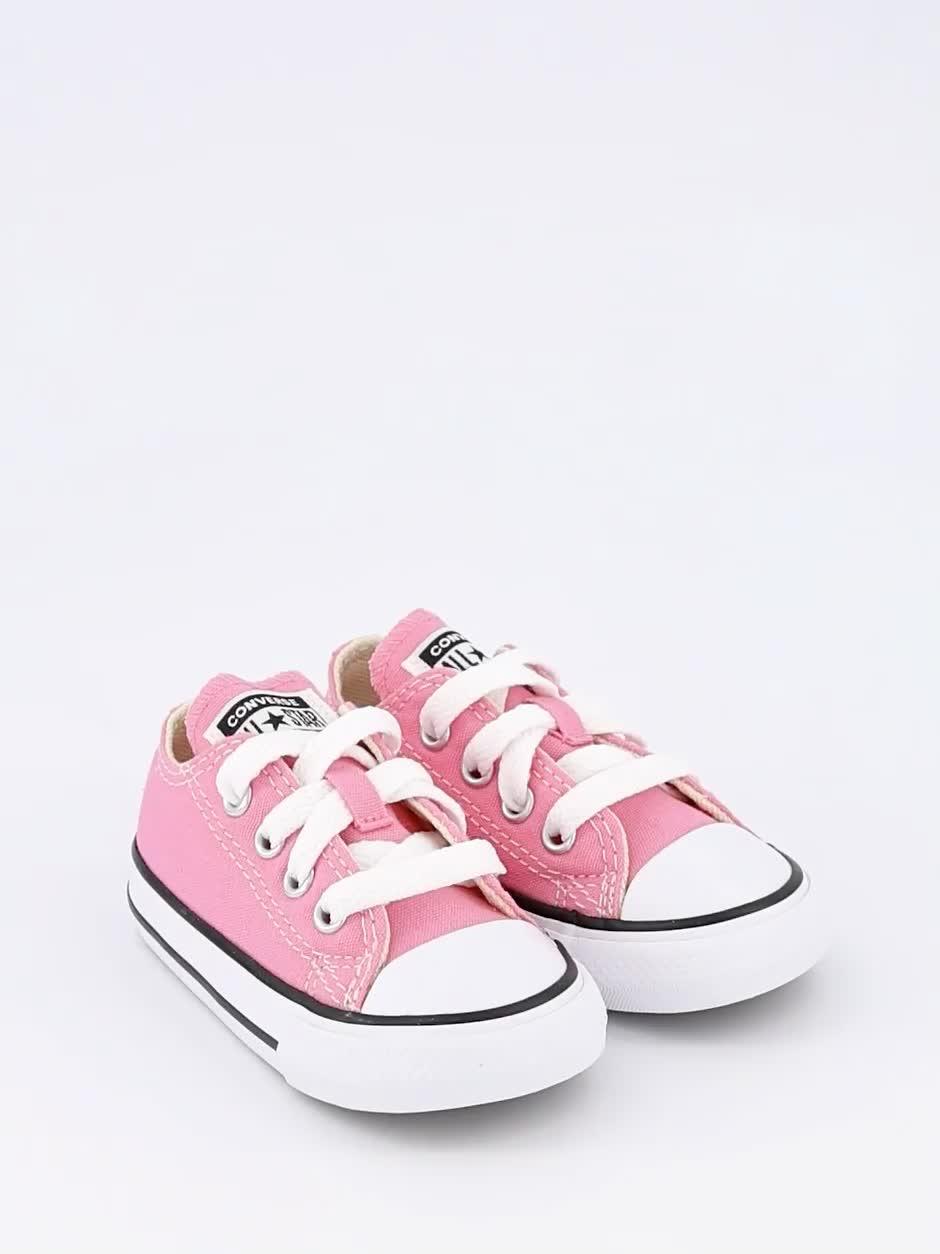 Image thumbnail 7 of 7 of Converse Infant Girls OX Trainer - Pink