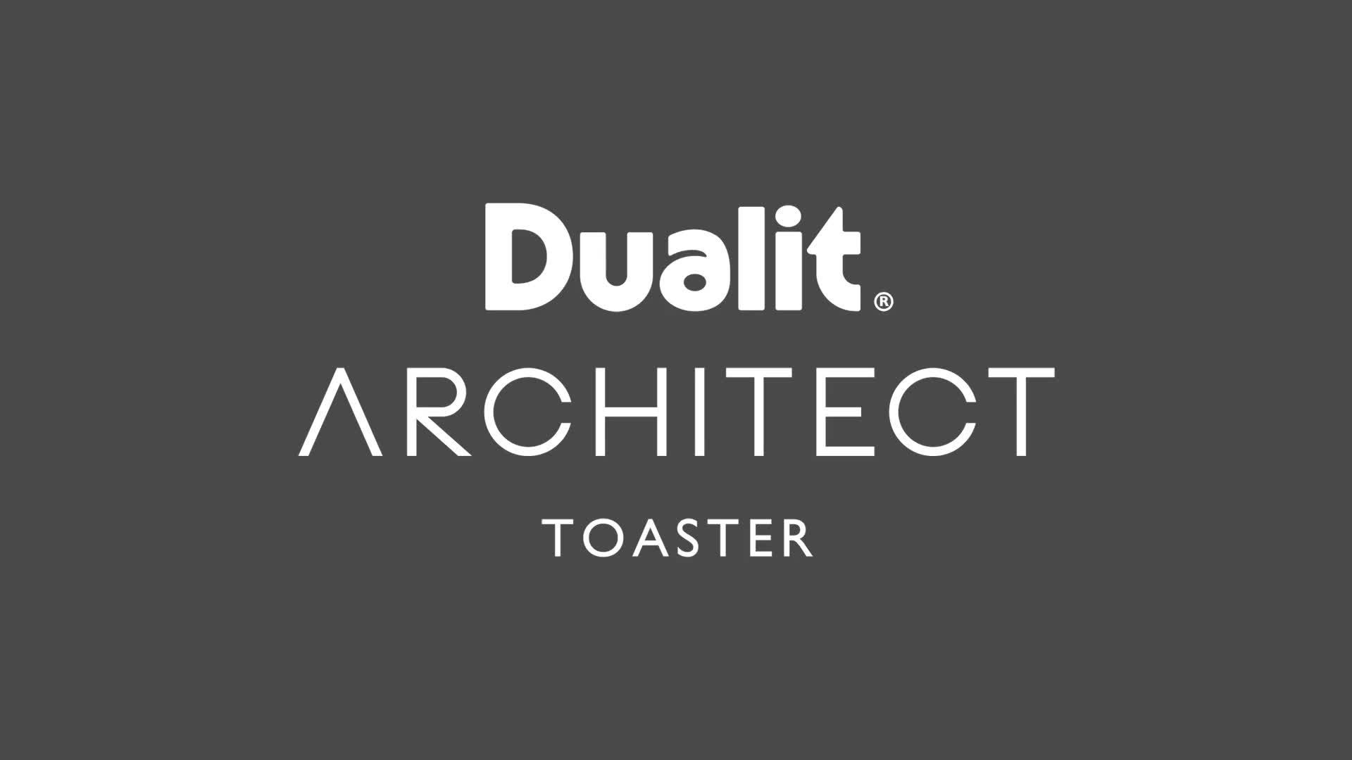Image thumbnail 7 of 7 of Dualit Architect Grey 4-Slice Toaster