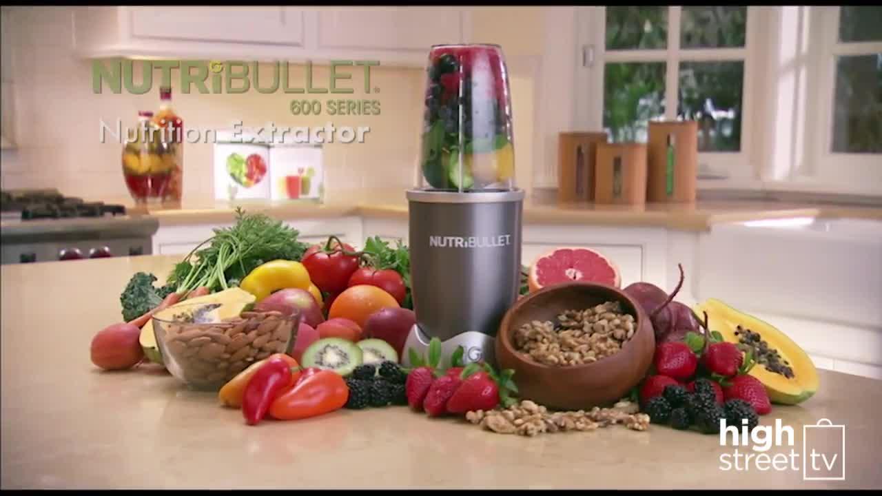 NUTRIBULLET, 600 SERIES ,With a FREE RECIPE CARD