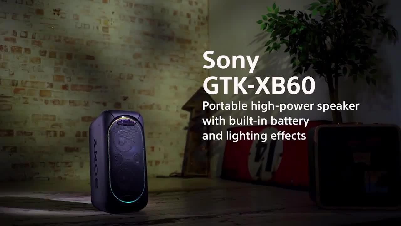 sony gtk xb60 power