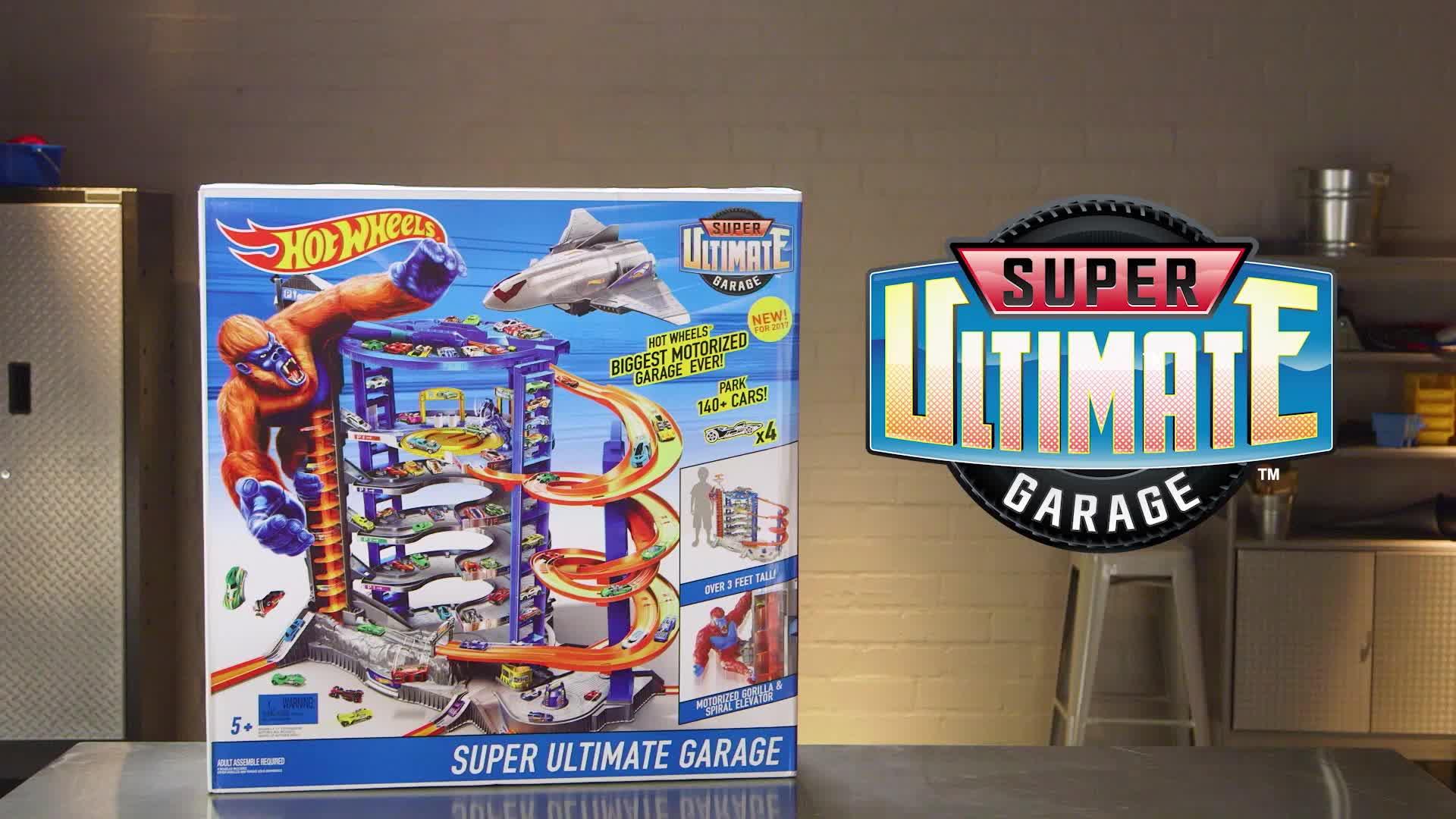 hot wheels super ultimate car garage