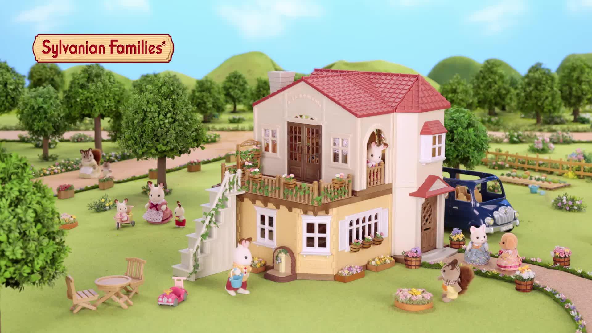 sylvanian families country house