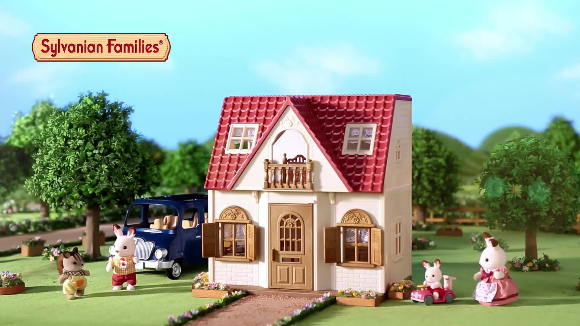 red roof country home sylvanian families