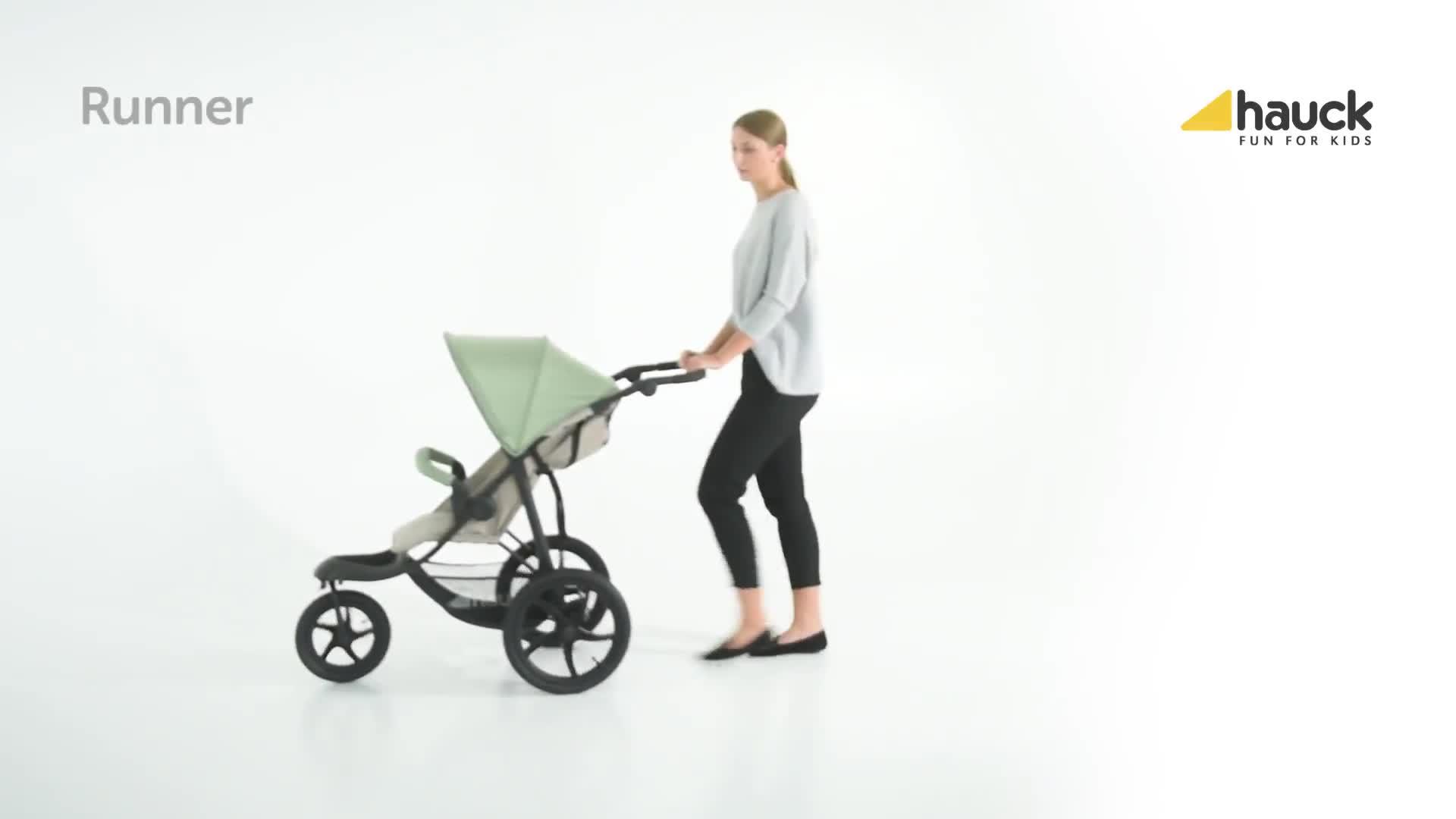 Hauck store runner pram