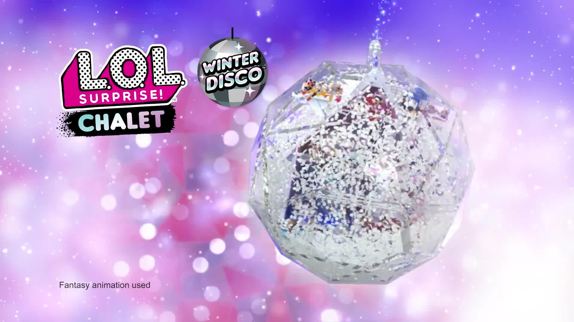 lol doll house disco ball