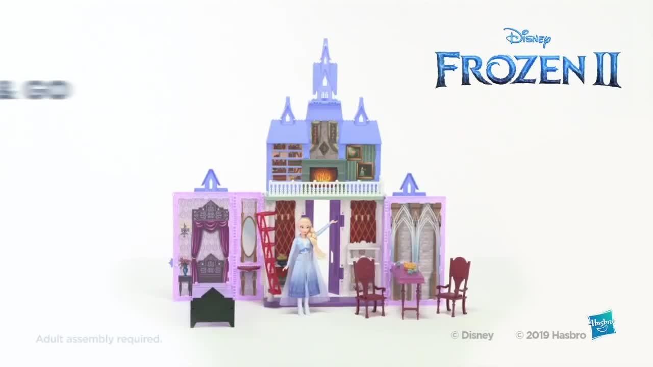 hasbro elsa castle