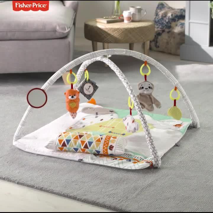 fisher price floor gym