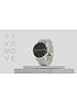 Video of garmin-vivomove-style-hybrid-smartwatch-white-silicone-strap-with-rose-gold-hardware