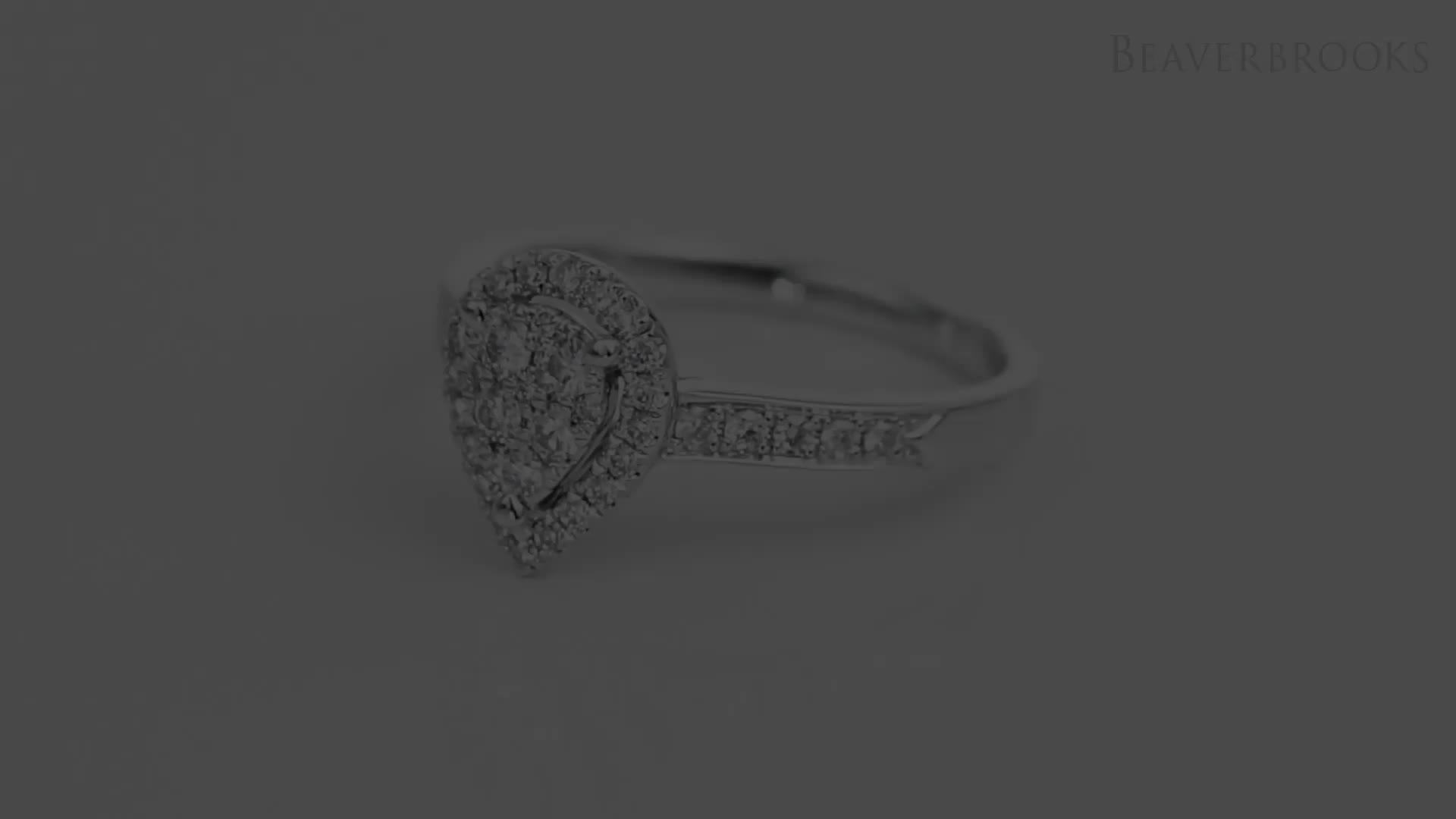 Beaverbrooks pear shaped hot sale diamond ring