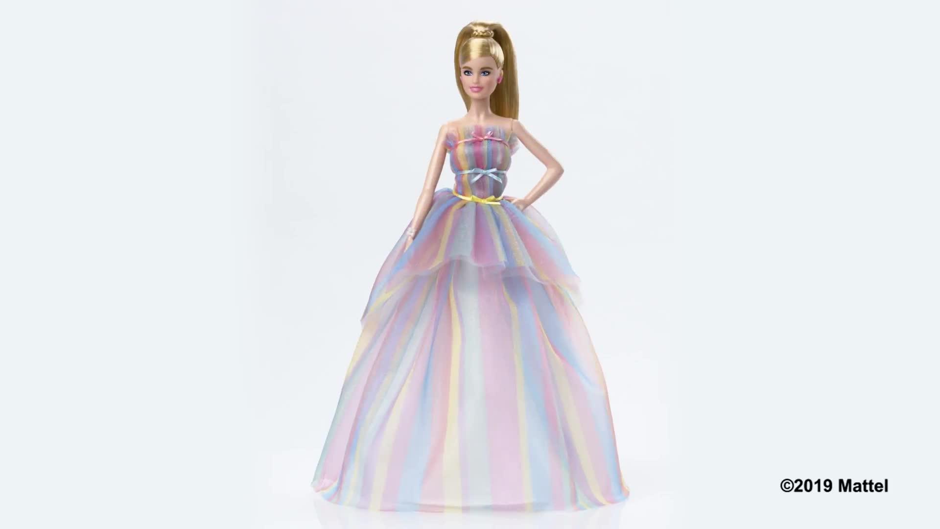 barbie birthday doll 2019