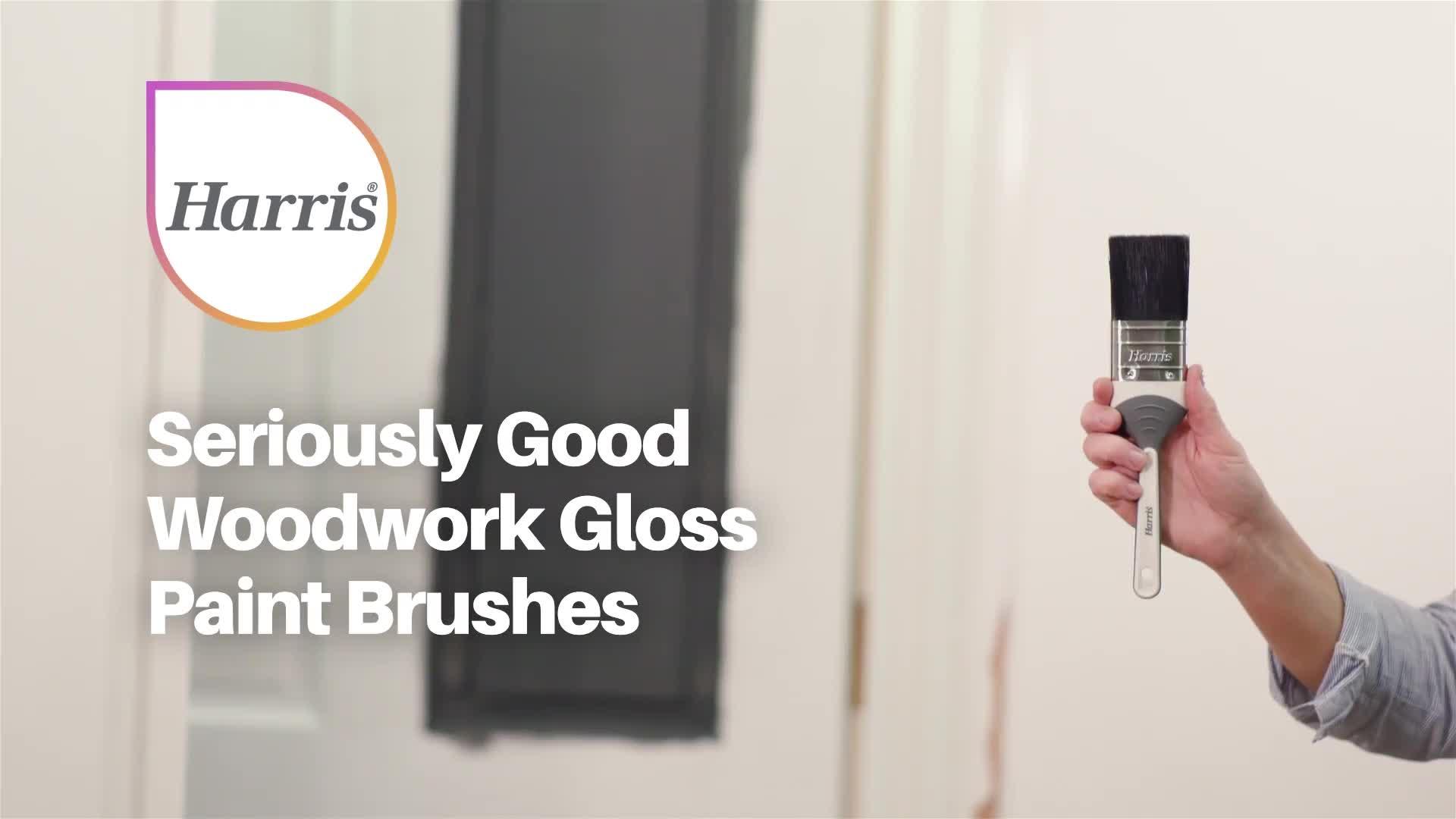 Image thumbnail 4 of 4 of Harris Seriously Good Woodwork &amp; Gloss Paint Brushes 3 Pack