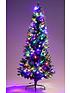 Video of festive-delamere-7ft-pre-lit-colour-changing-slim-tree