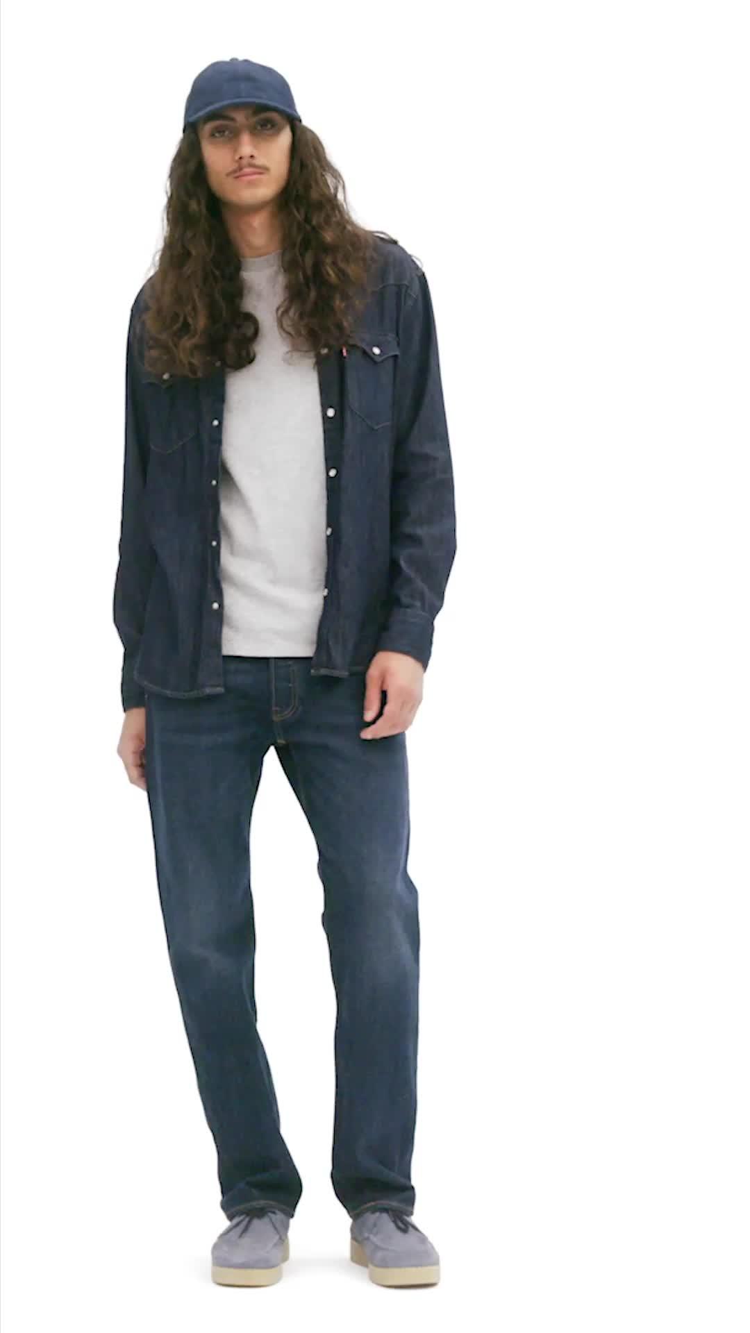 Image thumbnail 5 of 5 of Levi's 501&reg; Original Straight Fit Jean - Mid Indigo