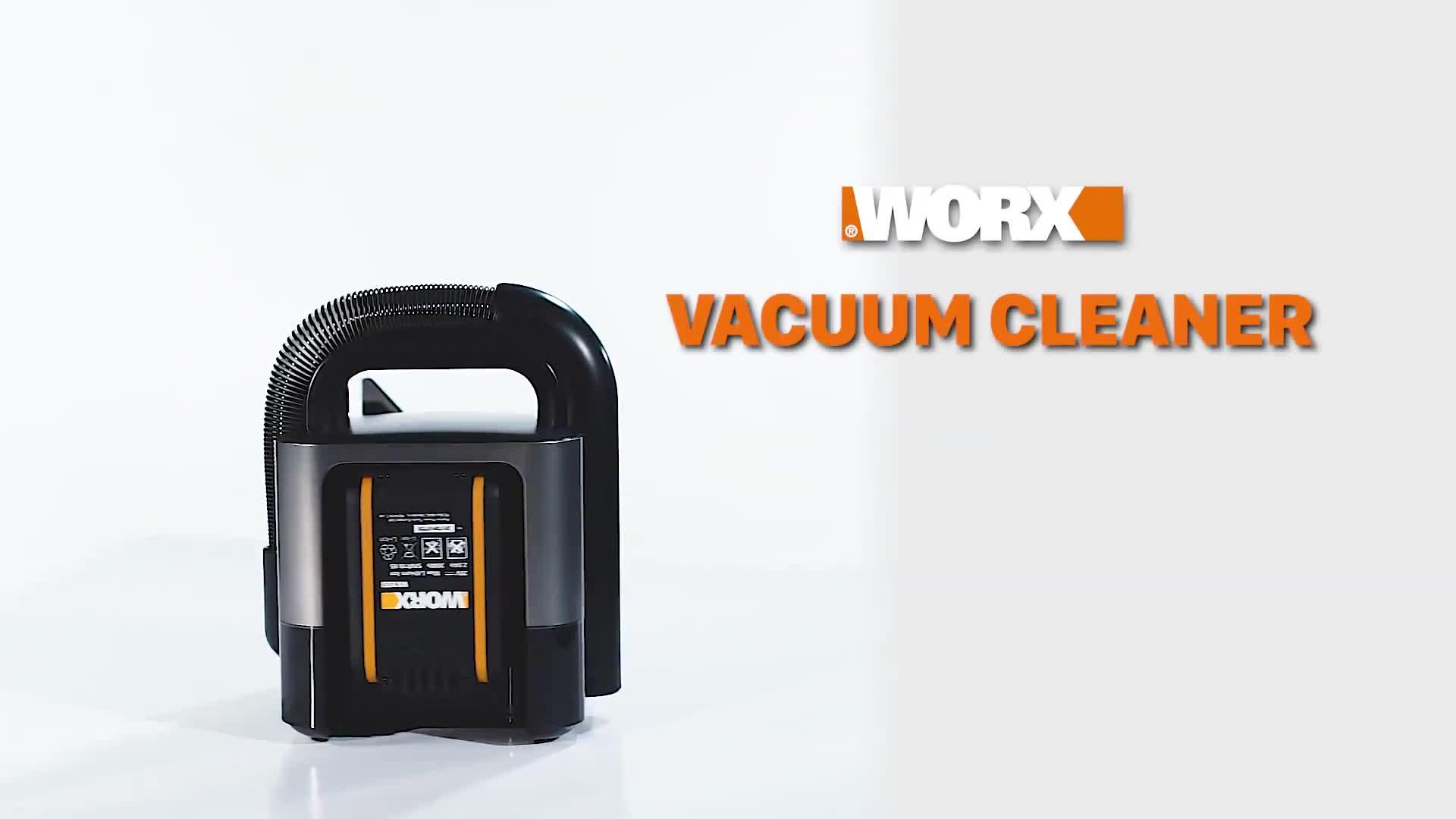 Worx Cordless CubeVac Compact Vacuum WX030 20V very