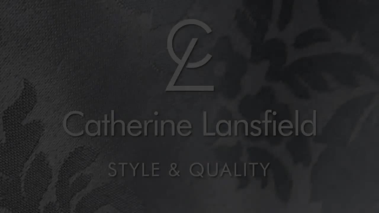 Image thumbnail 5 of 5 of Catherine Lansfield Damask Jacquard Pillow Sham Pair - Silver