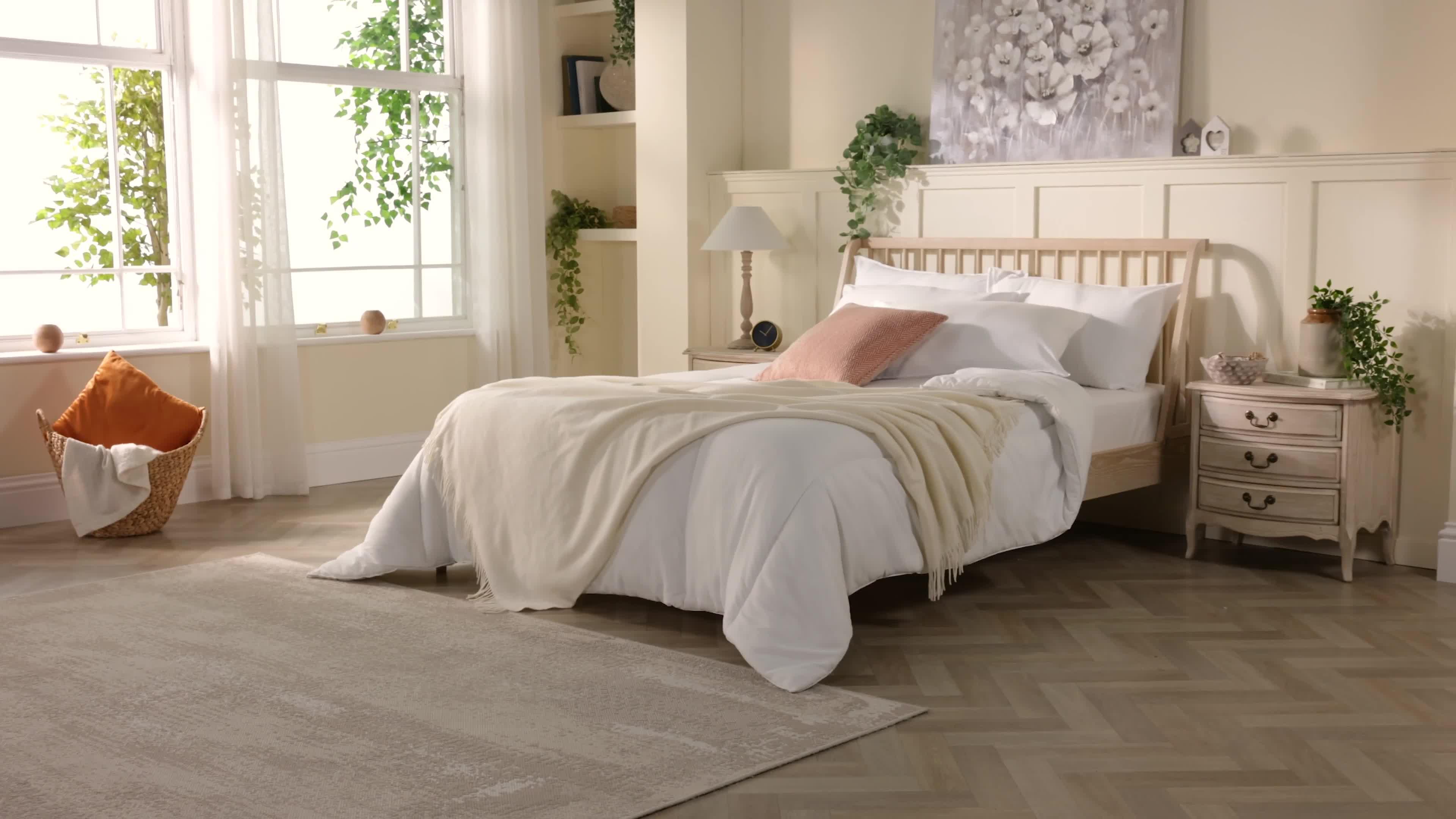 Image thumbnail 6 of 6 of Slumberdown Climate Control 4.5 Tog Duvet King Size - White