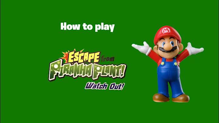 FREE! - Super Mario Board Game, Piranha Plant Escape