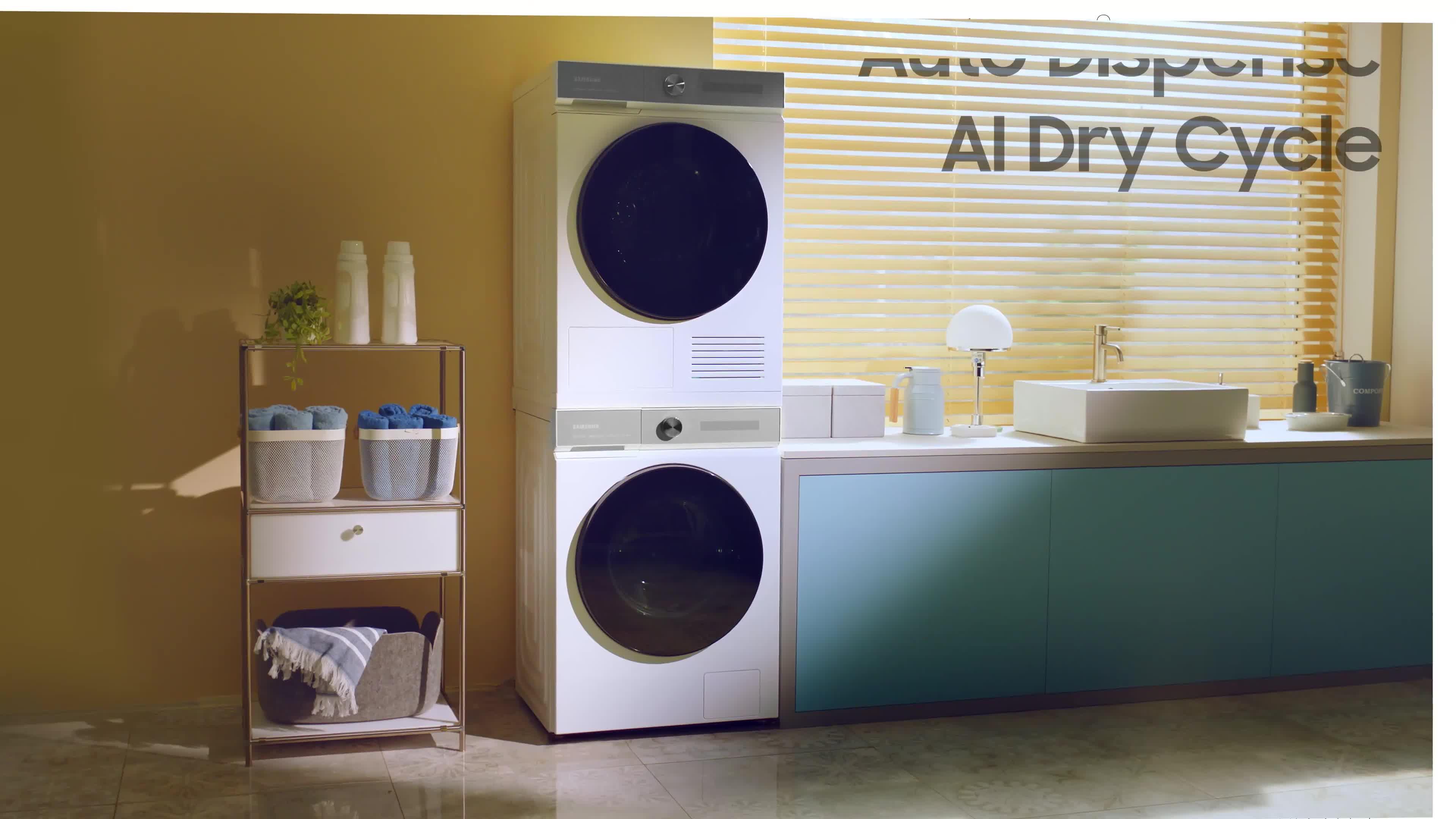 Image thumbnail 8 of 8 of Samsung Series 5 WD80TA046BE/EU&nbsp;8kg Wash,&nbsp;5kg Dry, 1400 Spin&nbsp;Washer Dryer with ecobubble&trade; -&nbsp;E Rated - White