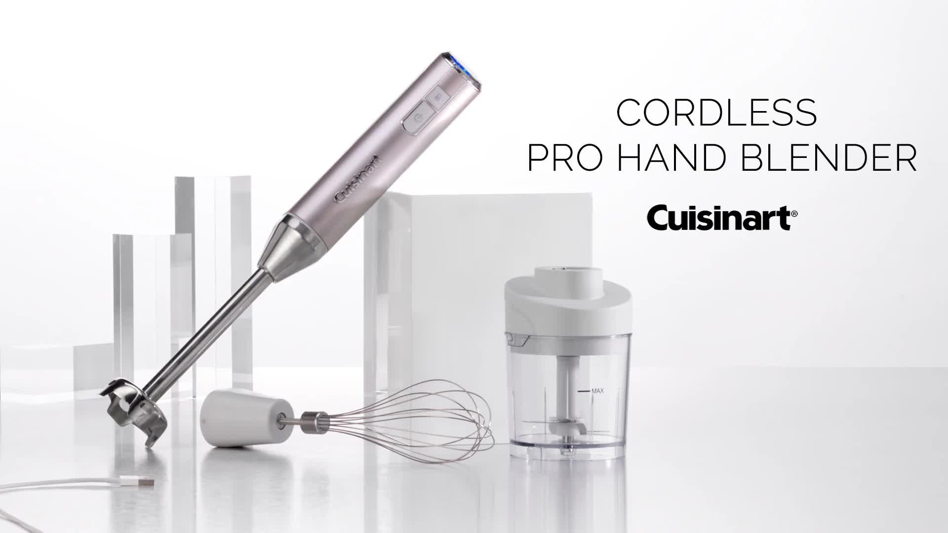 CUISINART - 3 in 1 cordless hand blender