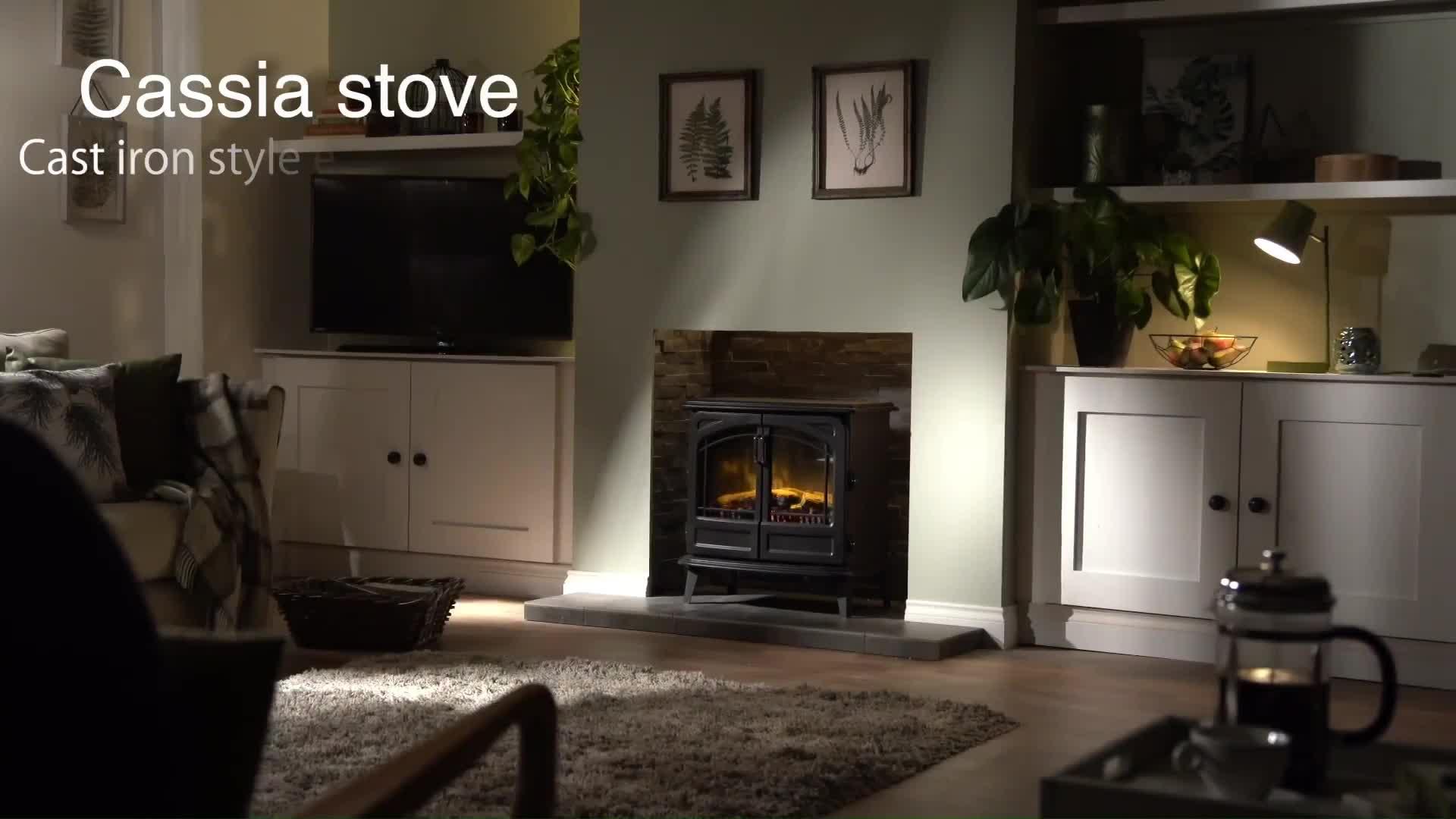 Dimplex Cassia Optiflame Electric Stove Fire | very.co.uk