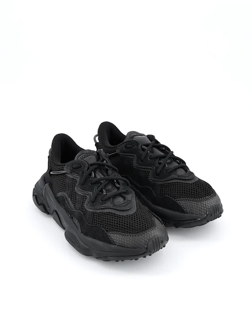 Image thumbnail 7 of 7 of adidas Originals Junior Unisex Ozweego Trainers - Black