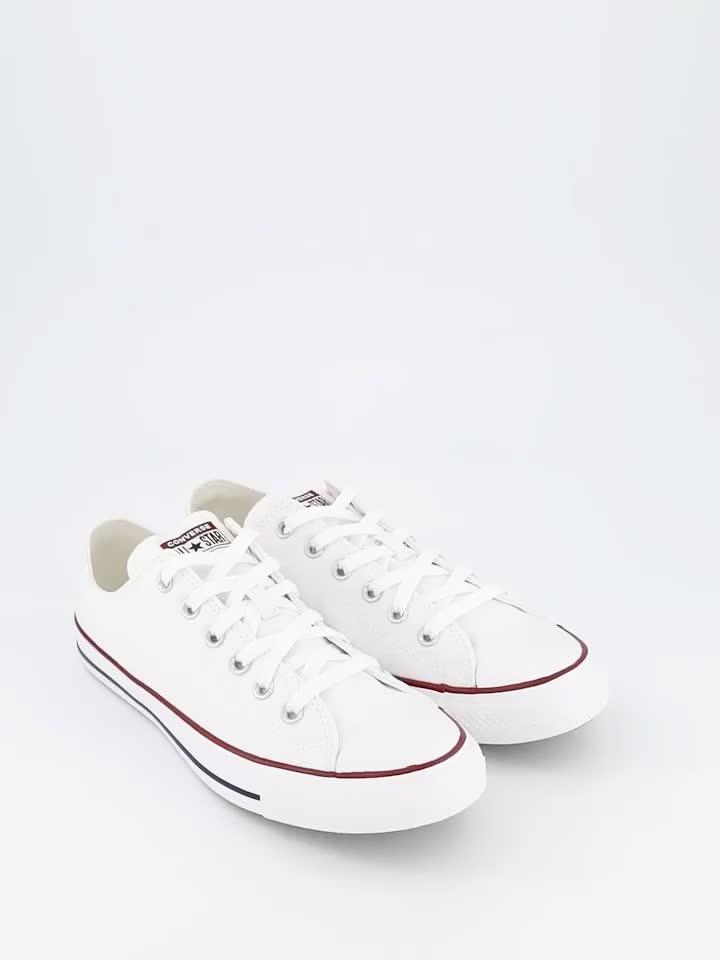 Image thumbnail 7 of 7 of Converse Unisex&nbsp;Wide Fit Ox Trainers - White