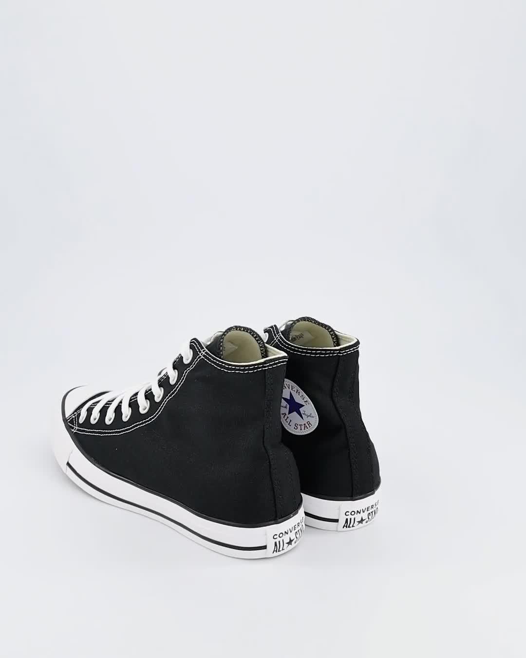 Image thumbnail 7 of 7 of Converse Unisex Wide Fit Hi Top Trainers - Black