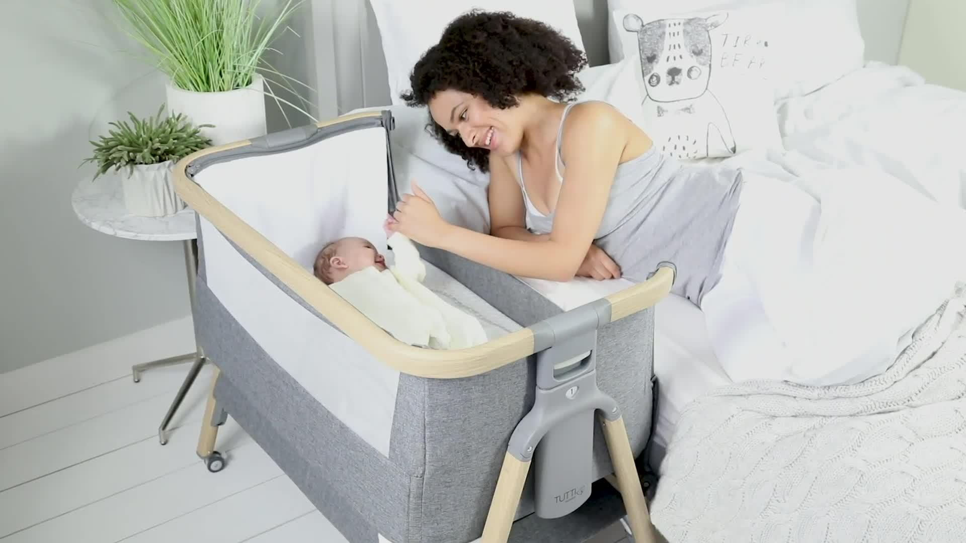 Tutti bambini deals cozee bedside crib