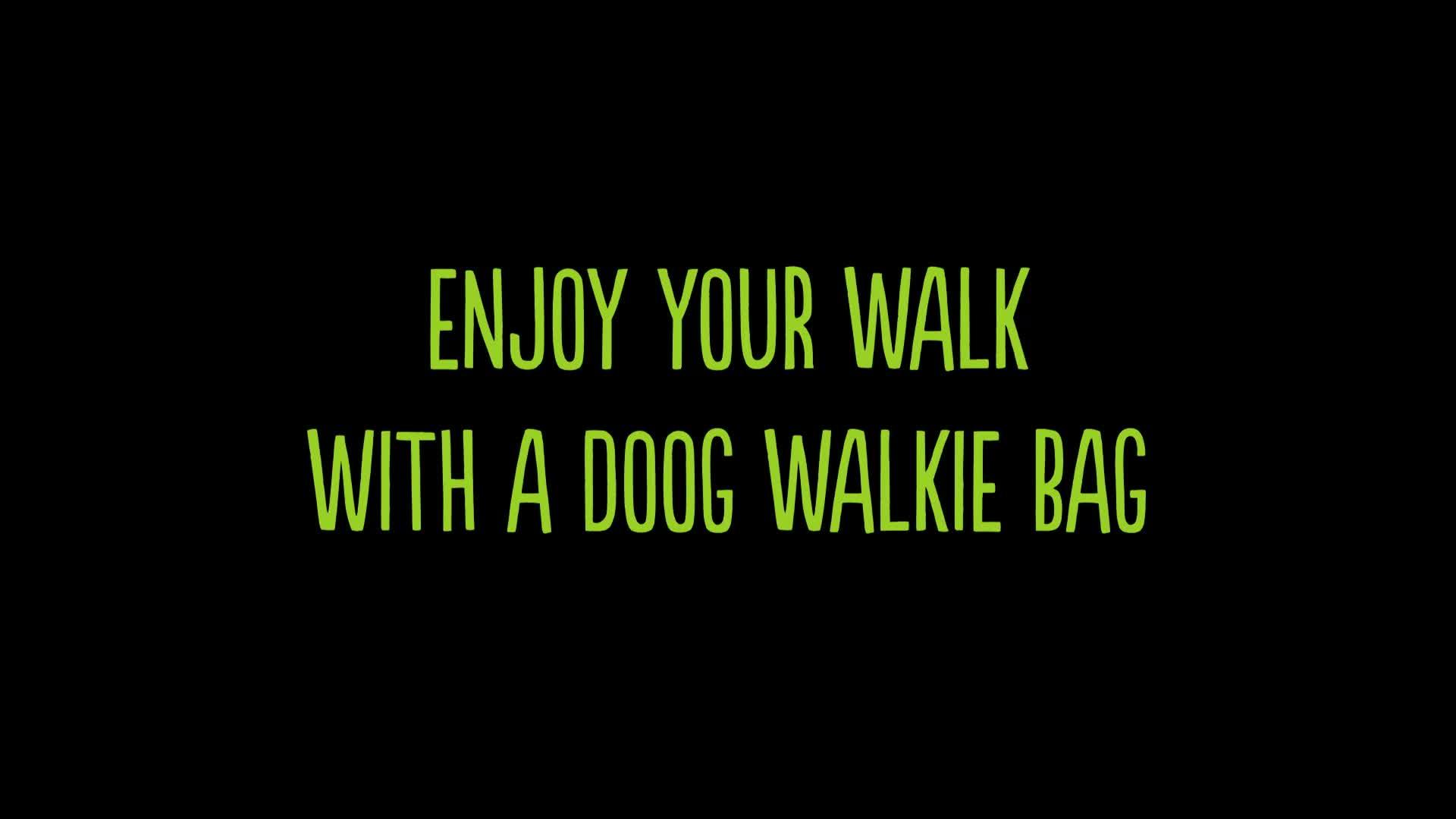Image thumbnail 4 of 4 of Doog Dog Walking Shoudler Bag- Black